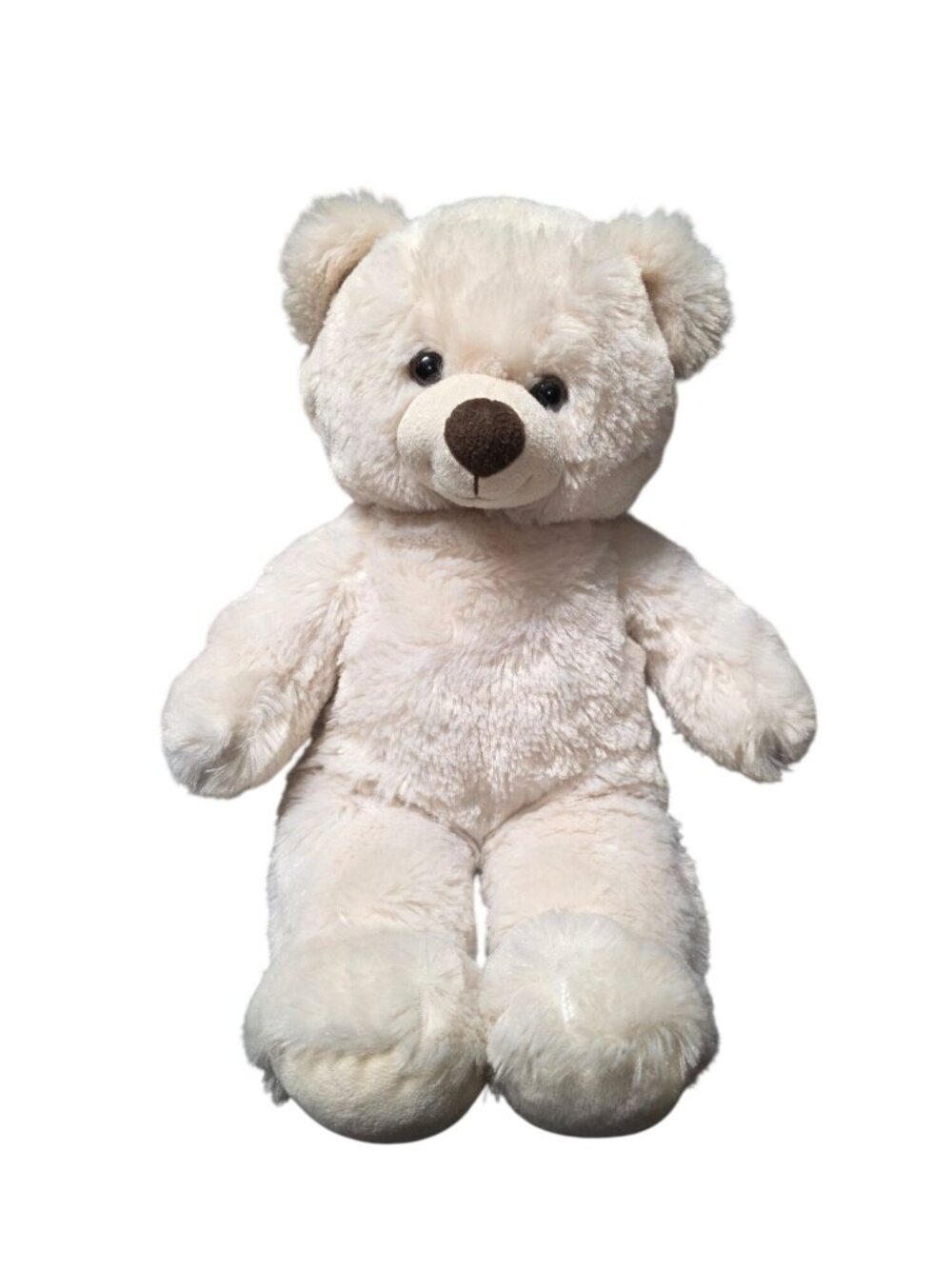 Build-A-Bear Workshop BAB Tan Cream Teddy Bear Plush Stuffed Animal